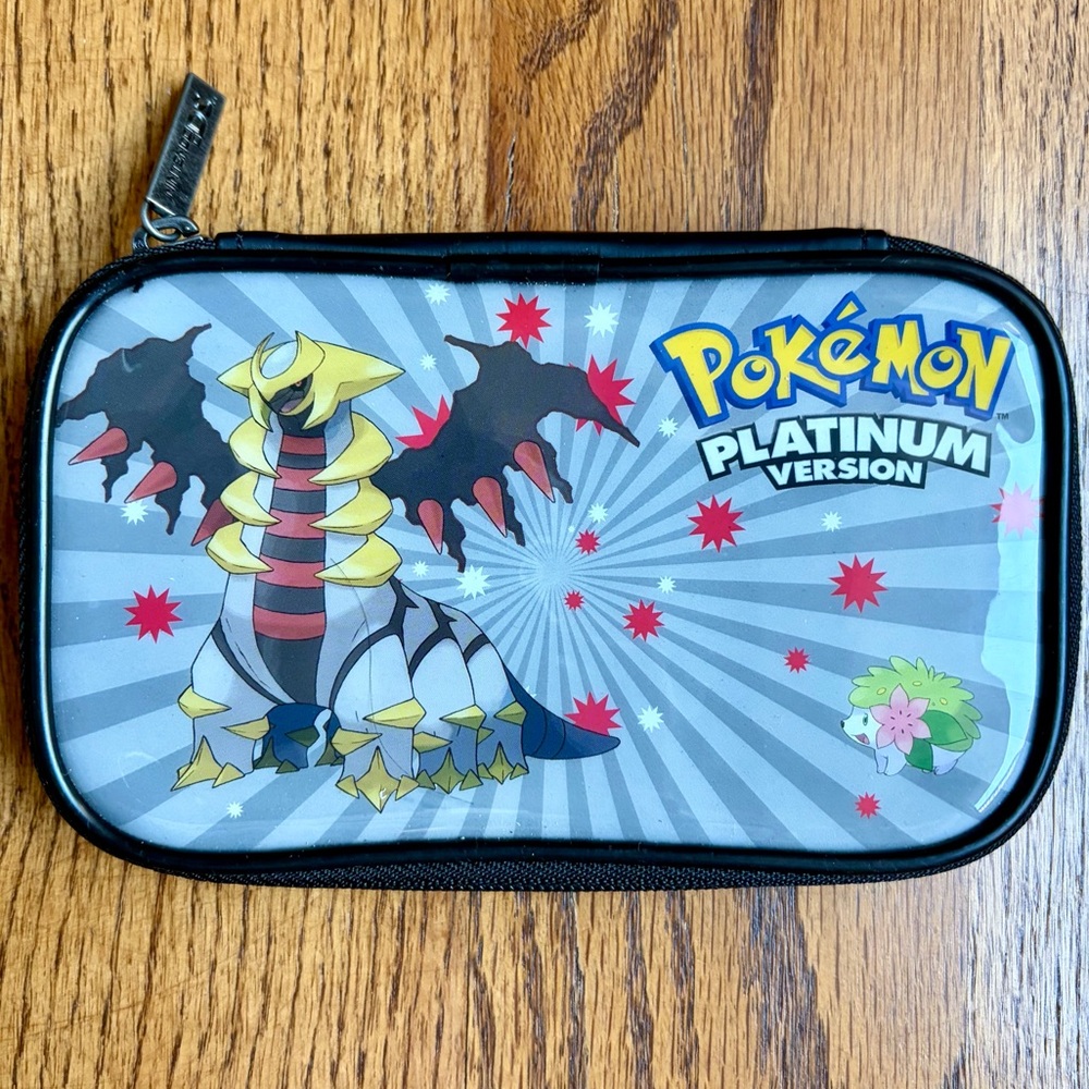 Pokemon Platinum Version Carrying Case Nintendo DS Travel Case